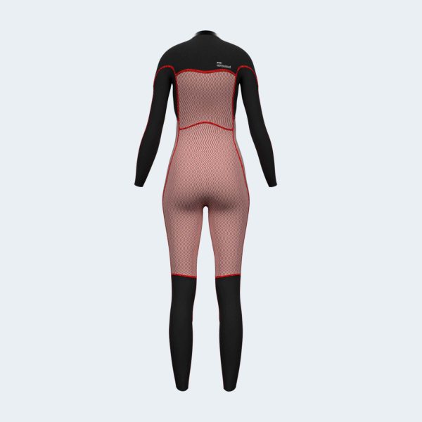 premium wetsuits women interior back